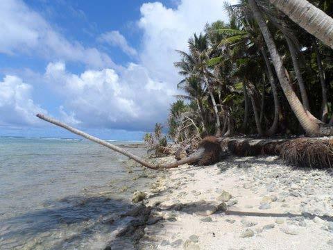 Erosion Erosion is a threat to all of the communities of the Outer Islands. With sea levels continuing to rise, it is especially important that action be taken to protect the islands.