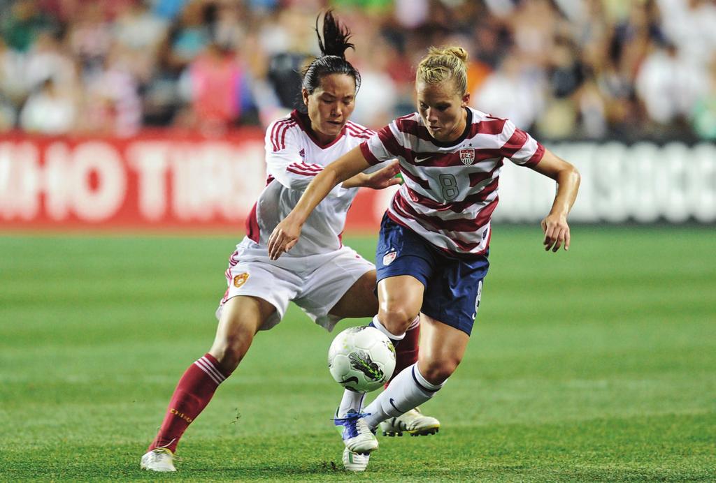 AMY RODRIGUEZ Amy Rodriguez earned her second Olympic gold medal in London after the U.S. women s soccer team completed a dramatic 2-1 victory over defending world champion Japan.