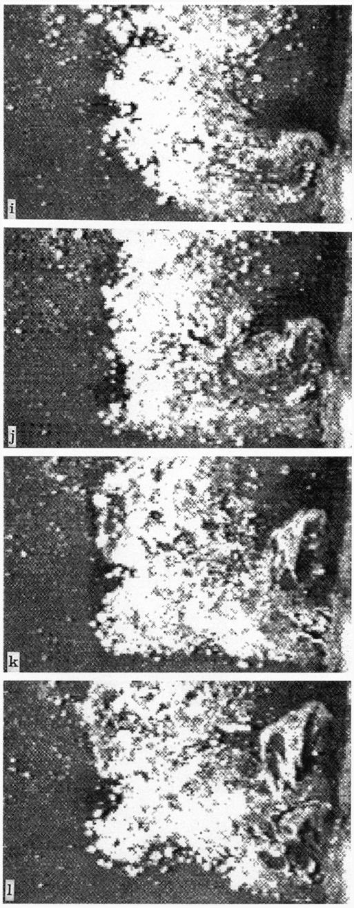 Nozzle Fig. 6. Photograph of air-particle mixing jet from a submerged horizontal air nozzle in the water vessel 333 1 0.15 F _ o 0 0'10,0.7 [] 0.05- m ~ Eq.1 _.~~_~-~ 20000 40000 60000 ~g Fig. 7.