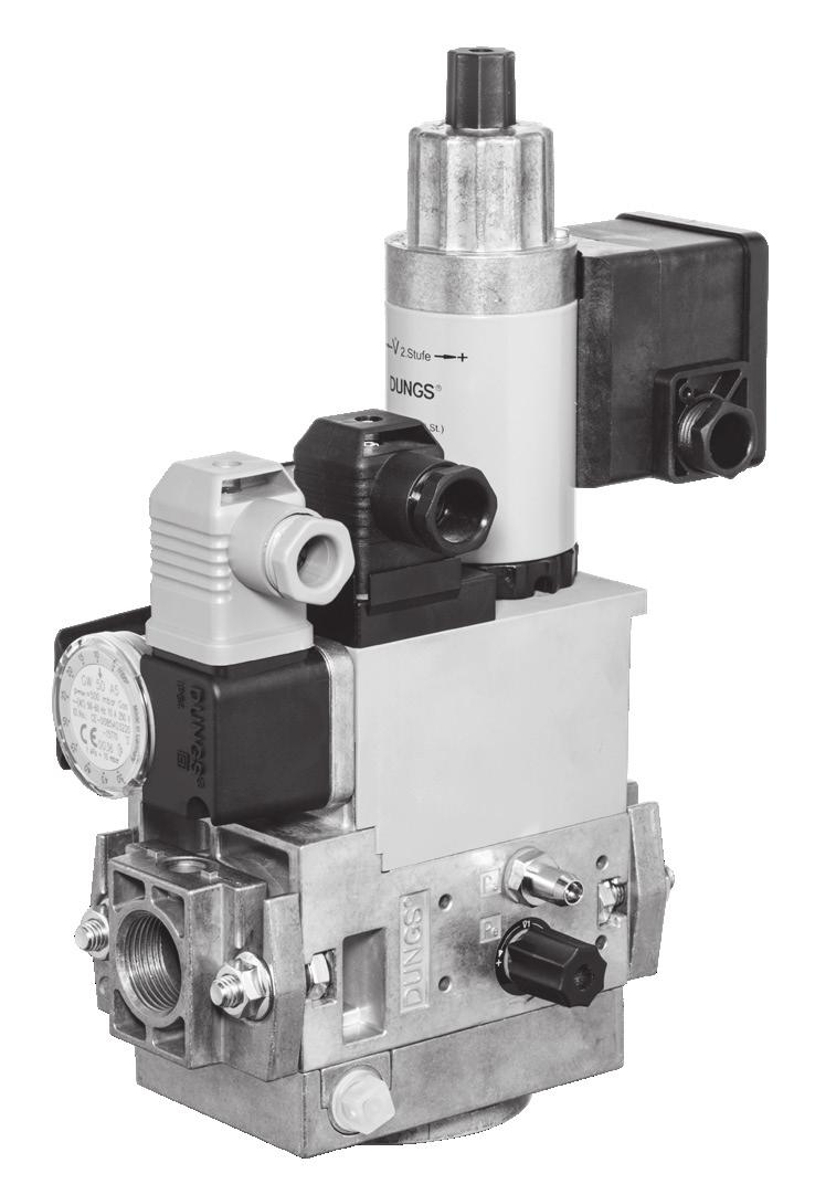 GasMultiBloc Combined regulator and safety shut-off valves Two-stage function Integrated bypass valve MB-ZRD(LE) 7 - B07 7.5 Edition 0.8 r.
