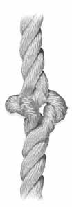 Rope Storage: Coiling, Flaking, and bagging Great care must be taken in the stowing and proper coiling of 3-strand ropes to prevent the natural built-in twist of the line from developing kinks and