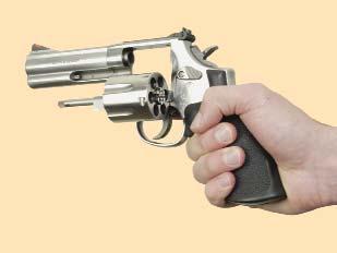 On a single-action revolver the trigger has a single function, to release the hammer.