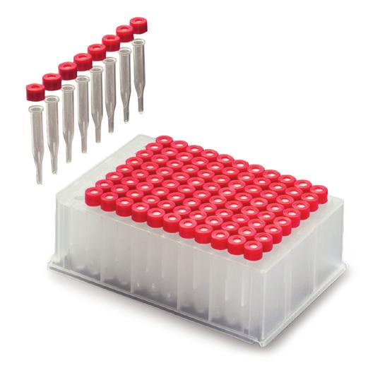 WebSeal Glass Inserted Plate Kits with Individual Closures 96 Position Block Systems with Glass Inserts are used when the pure PP Block is not inert enough Inserts manufactured from clear,