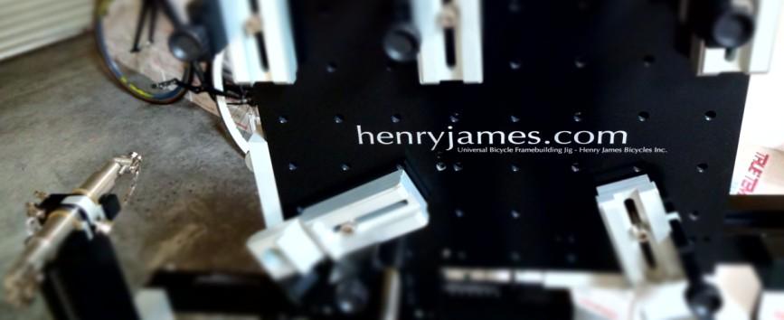 Since then, many top builders have relied on their Henry James jigs to help them build the straightest and most accurate bicycle frames.