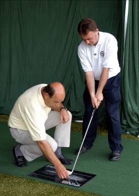 Lie A static fit for lie involves putting the golfer into a good address position; this position will be created using your skill and knowledge as a coach.