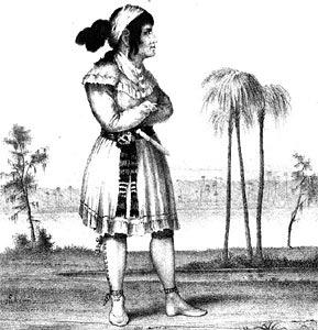 Images of Osceola What can you tell about him from this painting