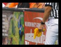 different runs across video board Promotional Opportunities Penalty Flags: