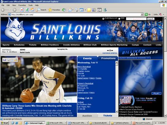 Slubillikens.com is the place for Billiken fans to get all access to everything Billiken.
