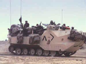 AAVP 7A1 Amphibious Assault Vehicle 210 AAVP 7A1 with Mk.19 AGL, M2.50cal CMG Mk.19 AGL 36 2xD6 Artillery, Lethal Zone/2 M2.50cal CMG 36 2xD6+1 Auto, Piercing/1, Coaxial/Mk.