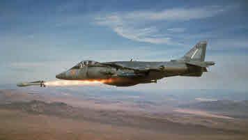 AV 8B Harrier II+ (Precision Strike) 355 AV 8B Harrier II+ with GAU 12U 25mm Cannon (FaF), 2x AIM 9X Sidewinder AAM (FaF), 2x GBU 16 Paveway II LGB, 2x AGM 65G Maverick GAU 12U 25mm AIM 9X Sidewinder