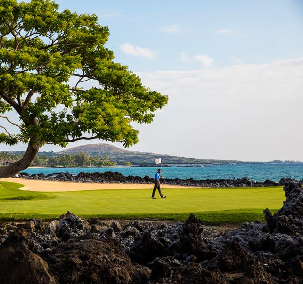 Two incomparable golf courses elevate Hualālai to the status of one of the elite golf resorts in world.