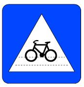 areas. Bicycle Logo 7 8 Bicycle logo demarcating the designated cycle path for cyclists.