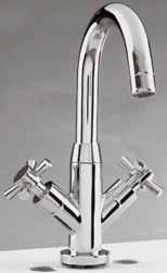 WIDESPREAD LAVATORY FAUCET MIRML2HWSLFCP (polished chrome) MIRWSML800CP MIRML2HWSLFBN (brushed nickel) MIRWSML800BN 6 to 12 installation spread Brass 152 All Mirabelle faucets have a