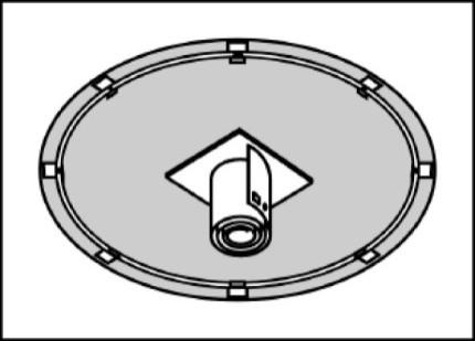 be positioned in the centre of a bottom plate, and the skimmer and return holes should be positioned where the pump and filter will be.