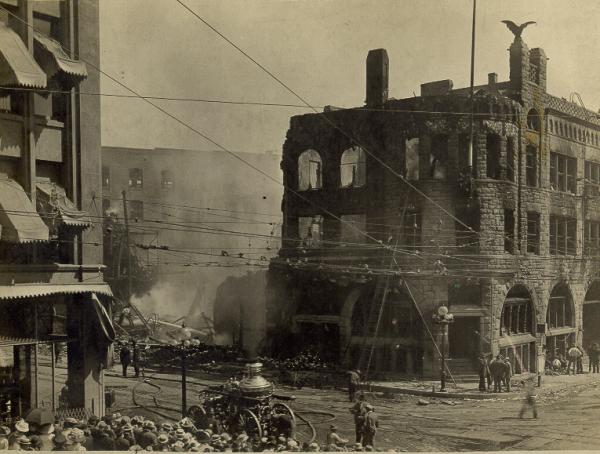 Los Angeles Times, 1910 21 people killed in a fire