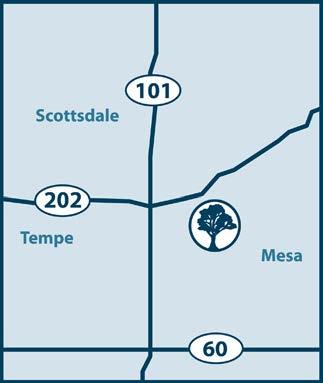 Contact Information mesa country club Mesa Country Club is located along the borders of Tempe and Scottsdale in northwest Mesa, just a bit south and east of the