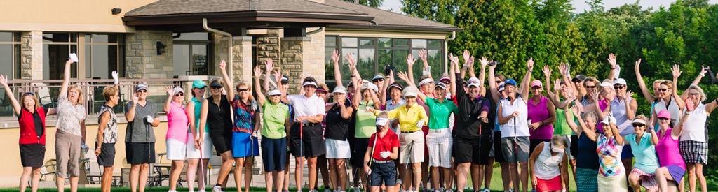 LADIES GOLF LADIES GOLF get you as involved as you choose with Ladies Day, social activities, casual games, or in competitions.