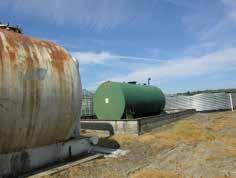 Fuel tanks (diesel and bunker fuel) Fuel tanks store diesel fuel for the reliable power system and bunker fuel for the boiler.