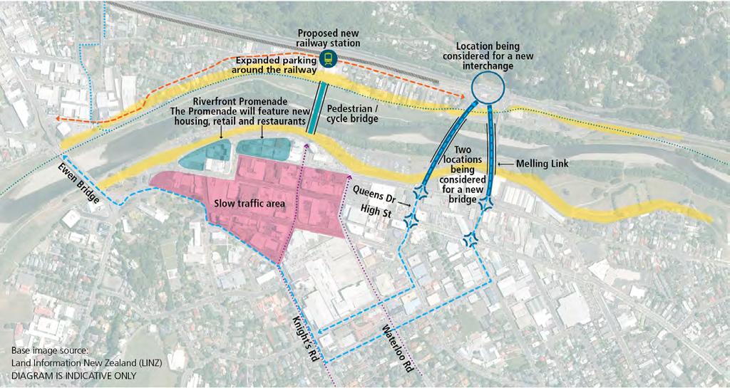 Transport and urban design changes in Lower Hutt Over the past few years you ve told us how important flood protection is, how we can improve your ability to move around Lower Hutt and what kind of