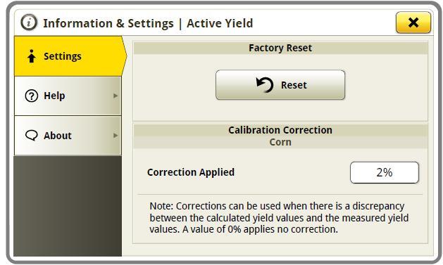 Clearing Calibration Weights S700-4600 Display The calibrations can be reset to factory default.