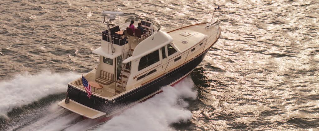 By monitoring GPS signals, the yacht can remain in a fixed position, despite current and winds.