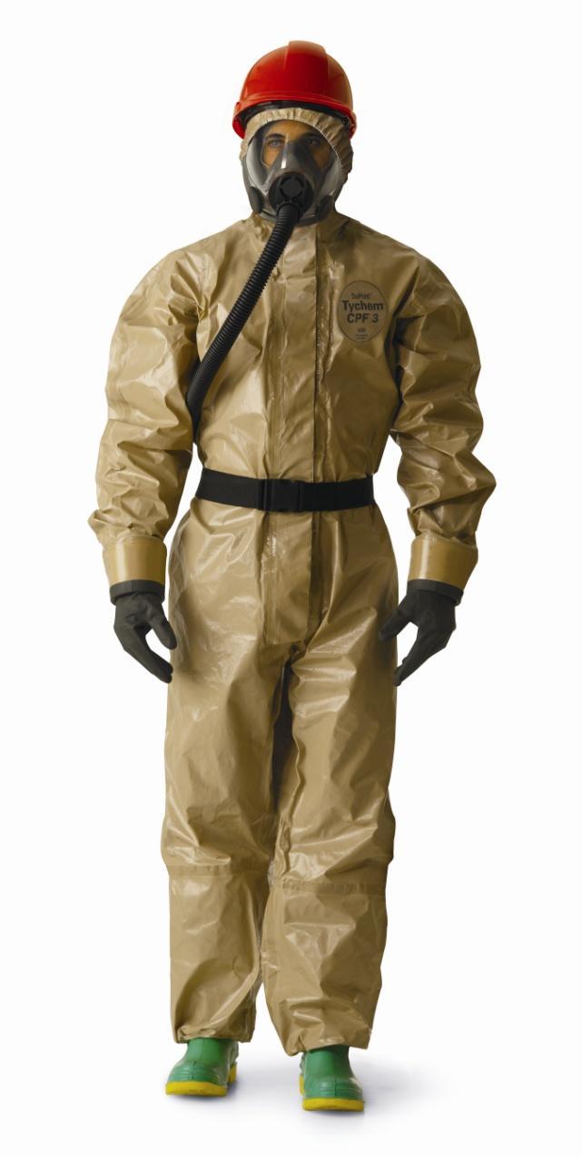 Technical Data Package DuPont Tychem CPF3 Coveralls C3198T & C3199T