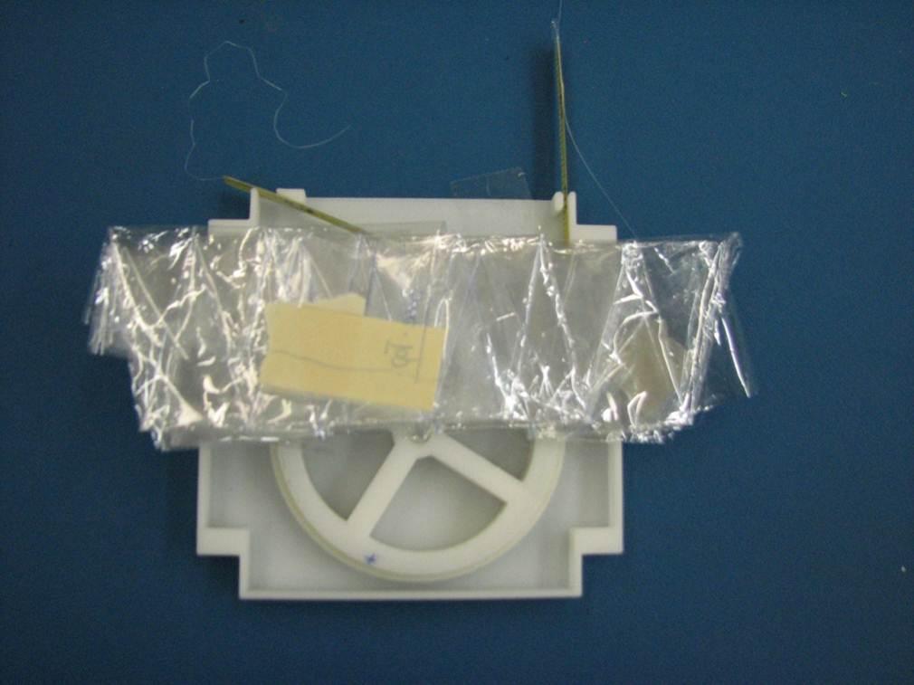 Chapter 4. Drag Sail Device 62 prototype machine. This provided a low cost prototype that was manufactured quickly and was utilized for several following prototypes quite successfully.