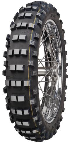 110/100-18 64M* TT [ R ] SUPER SOFT Tread pattern for the rear wheels. Extra soft tread compound. Suitable for extreme enduro.