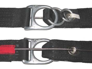 7-12 Section 7 - System description Section 7 - System description 7-13 7.4 Launch Restraints Two types of launch restraint are recommended, the three ring quick release and the Bonanno quick release.