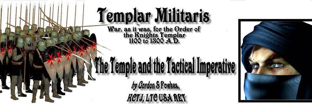 Sunday, October 06, 2013 The Temple and the Tactical Imperative.