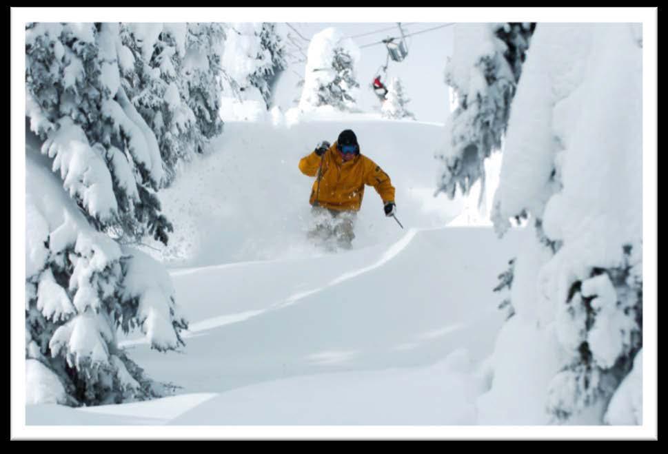 1990-1992 More additions to the lift system, expanded terrain, and improvements throughout the village took Big White into the World Class Ski Resort title.