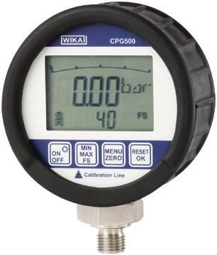Digital pressure gauge Model CPG500 WIKA data sheet CT 09.