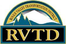 Rogue Valley Transportation District 3200 Crater Lake Avenue Medford, Oregon 97504-9075 Phone (541) 608-2429 Fax (541) 773-2877 Visit our website at: www.rvtd.