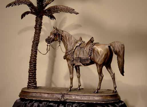 The Tree of Life was unveiled in Egypt at a celebration hosted at Al Khaled Farm by Sheikh Khaled Ahmed Bagedo, a patron of The Vernet Bronzes.