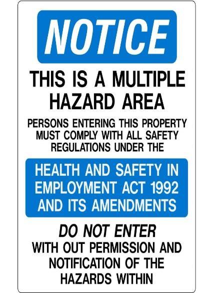Managing Hazards: As in any other kind of workplace, clubs have duties under the HSE Act as an employer.