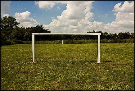 Goal Posts Types: There are a wide variety of goal posts in use throughout the region, from free standing top of the range FIFA approved goal posts to fixed in the ground metal, aluminium, or wooden