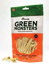 each tee stronger and longer-lasting Eco-friendly coating adds even more durability 50 tees per