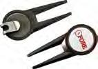 Divot Tool with Magnetic Ball Marker Premium divot tool has magnetic ball marker