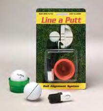 Check-Go, Ball Liners, Ball Marking Pens 20827 Check-Go Pro Built in alignment cup to create partial or bold