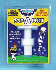 Games, Novelty Tees, Pop-A-Putt 20894 Play Nine Card Game Designed for 2-6