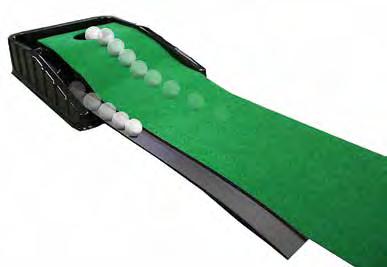 5 long 98232 Deluxe Par 3 Putting Green Putting cups are ¼ smaller than regulation size to