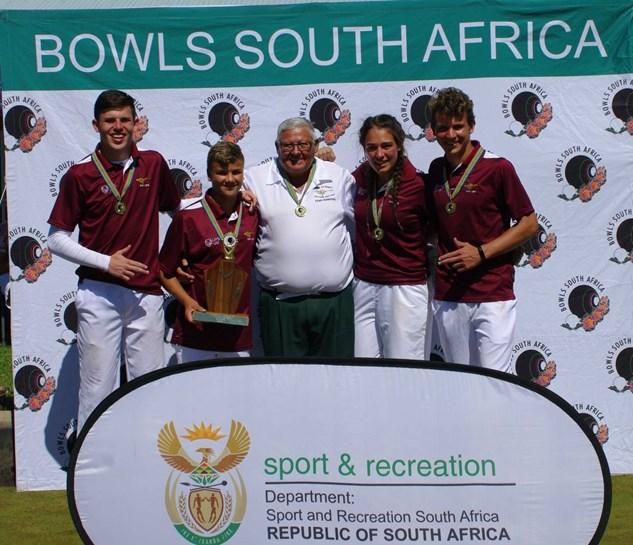 Bowls 3rd Western Province A The 2018 U 15 Junior National Gold Medalists Western Province B the Silver Medalist Sedibeng A.