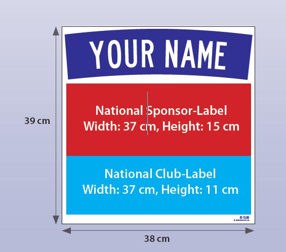 Height: 11 cm JFA Sponsor