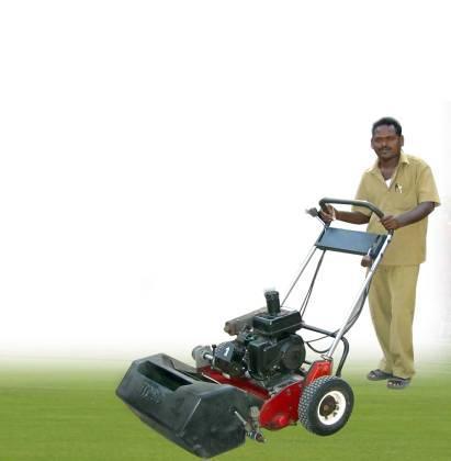 This machine (TORO GREENSMASTER 1000 imported from USA.) is still going strong at Coimbatore Golf Club after 17 years of active use.