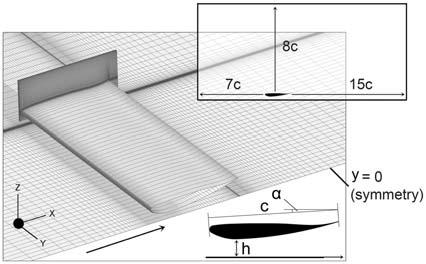 this downforce loss phenomenon is caused when a severe adverse pressure gradient on the bottom surface of the wing leads to boundary layer separation, 1,5 and is enhanced by factors such as wing