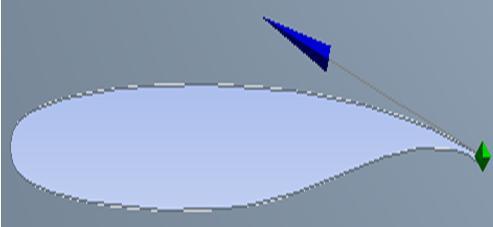 contribute in the lift, but the remainingpart is highly cambered in order to compensate for the lift. Here, we have used NACA SC(2)-0714 Airfoil.