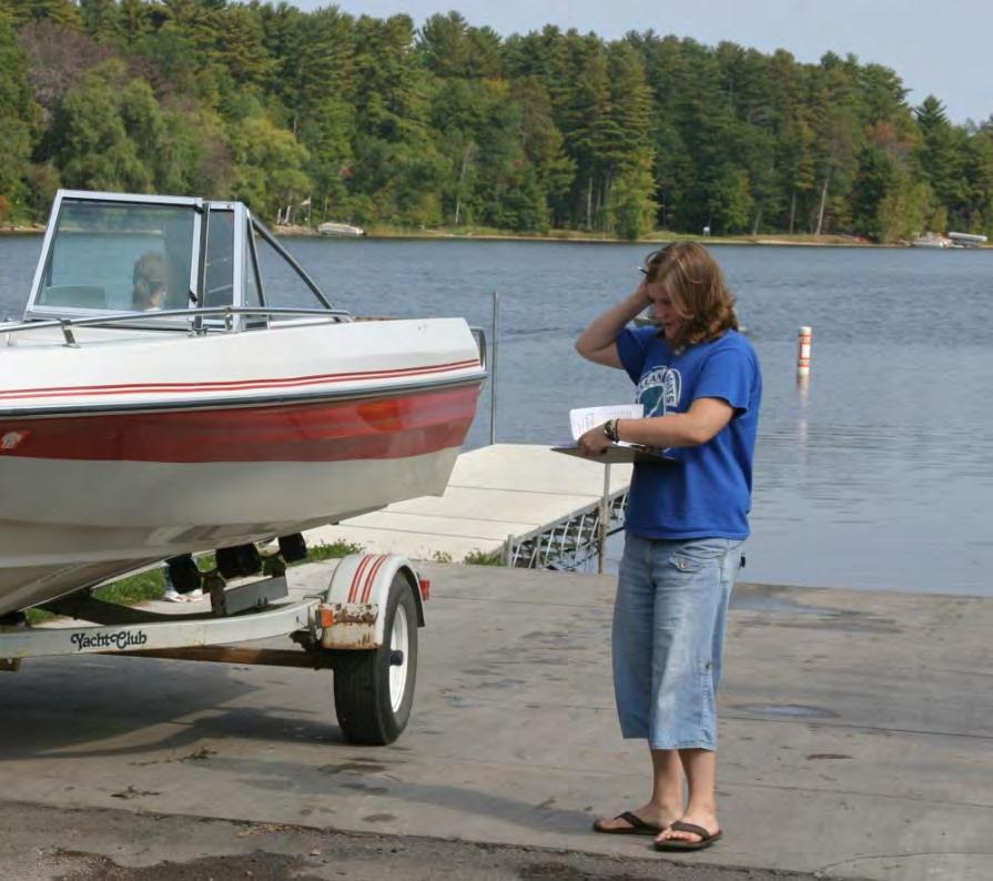 Collecting Data Determine traveling patterns of recreational users Determine if boaters understand prevention steps Statewide efforts for 2014: 124,530 boat