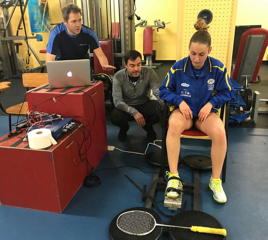 RESEARCH FOCUS: INJURY PREVENTION PAGE 9 Given the physical intensity of high-level badminton which makes players vulnerable to various injuries, projects on injury prevention have been prioritised