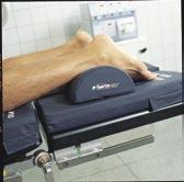 Support provides stable positioning for the back and abdomen