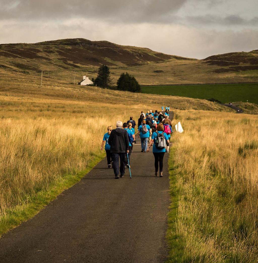 Organising your own walk is a brilliant way to have fun with your friends, family and colleagues.